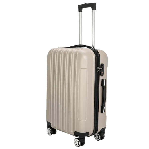 ESSENTIALS 3-Piece Luggage Set - Champagne